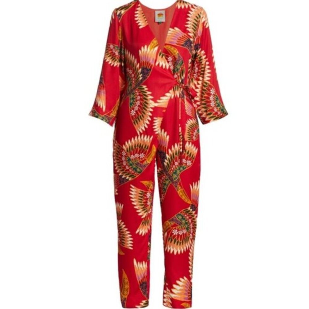 Farm Rio Toucans Jumpsuit - Size S